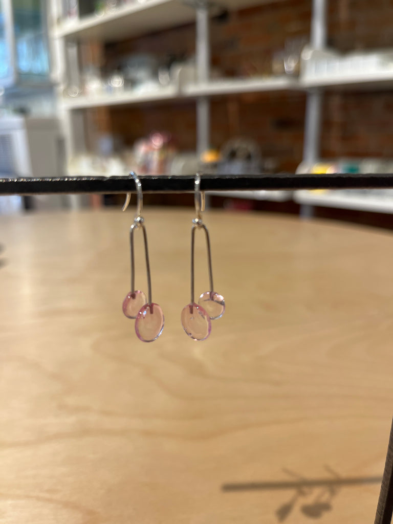 Piet Short Earrings (Pink)