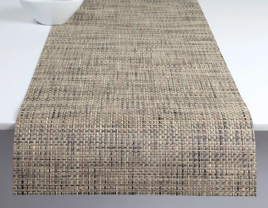 Basketweave Runner - Bark