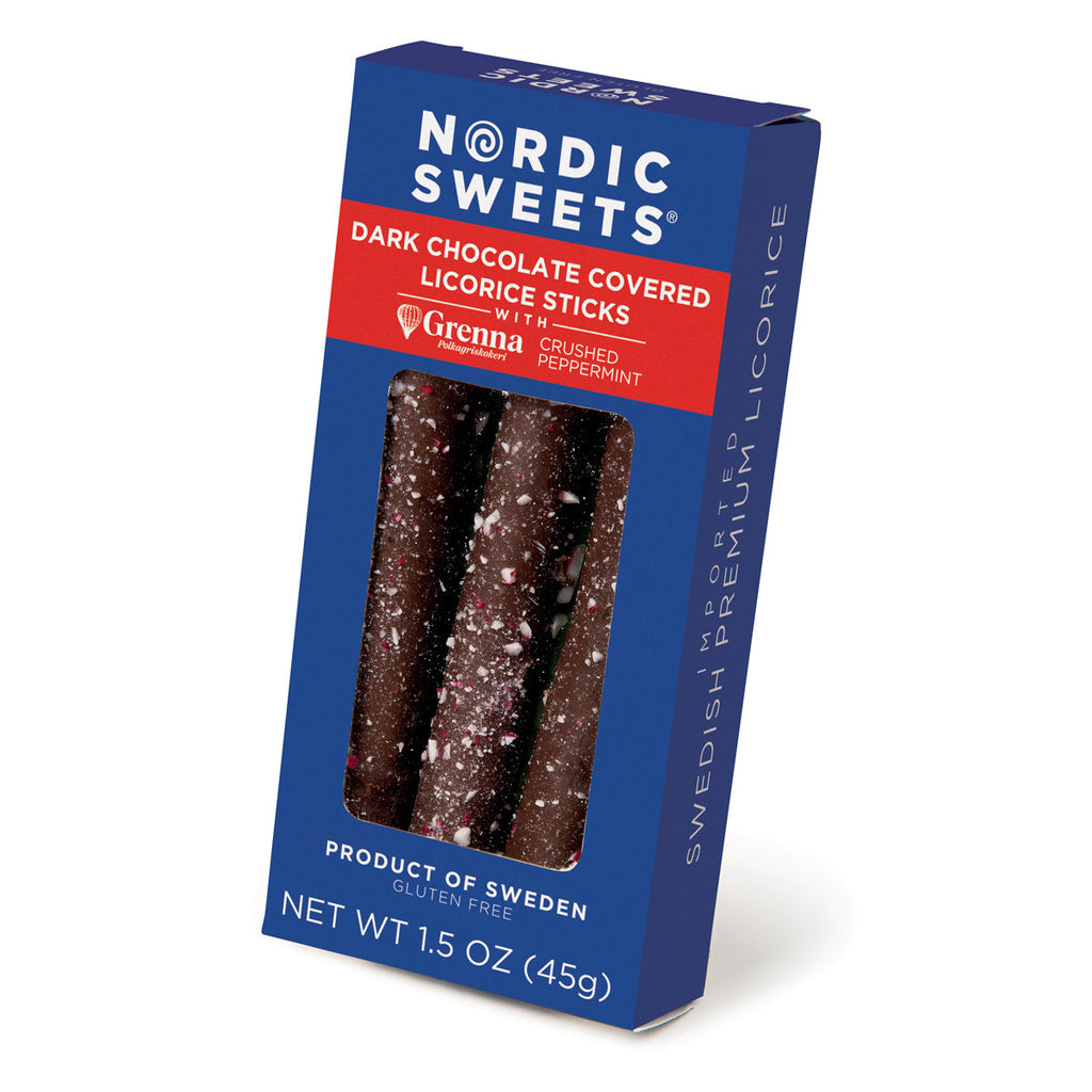 Chocolate Covered Salty Licorice Sticks