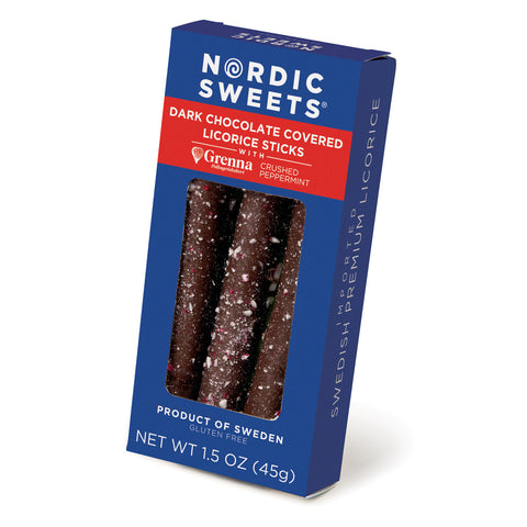 Chocolate Covered Salty Licorice Sticks