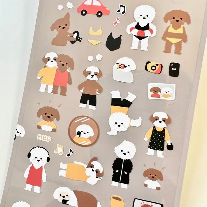 Hodoo Puppy Life Stickers