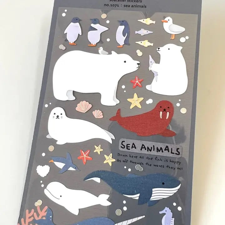 Sea Animal Stickers