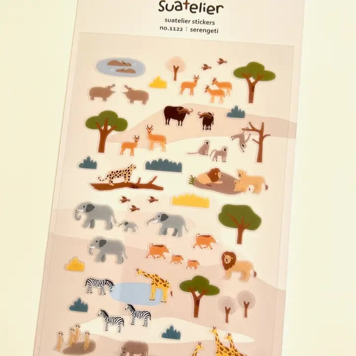 Serengeti Stickers