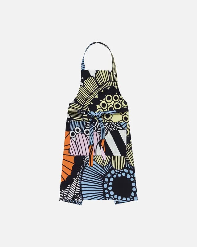 Siirtolapuutarha Apron - White/Orange