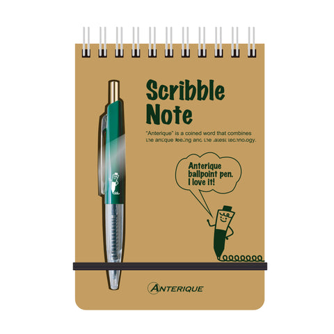 Anterique "Terry" Mascot Scribble Note + Pen