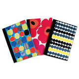 Marimekko Notebook Set - Unikko, Rasymatto, Kompotti