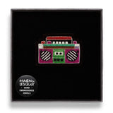 Boom Box Brooch