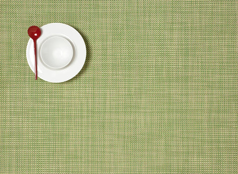 Mini Basketweave Placemat - Dill