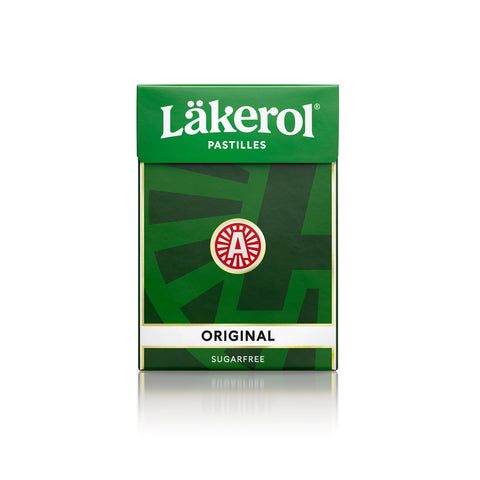 Läkerol Original Herb Menthol Licorice Pastilles - 2.64oz