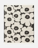 Unikko Blanket - Black & White