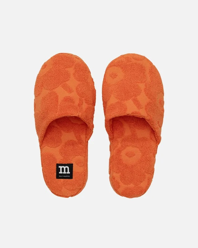 Mini Unikko Slippers - Burnt Orange