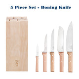 Opinel Parallèle Knife Block - 5pc Set