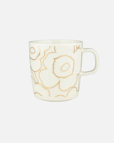 Unikko Mug - White/Gold