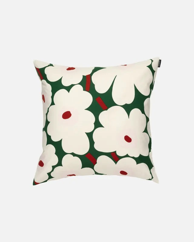 Unikko Pillow - Dark Green