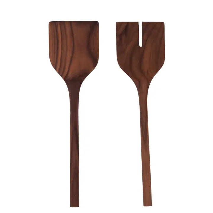 Walnut Wood Servers - Set of 2