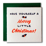 Holiday Tiny Card - Ladyfingers Letterpress